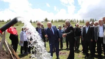Erzincan'daki 5 Köye Su Hattı Açıldı
