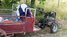 Bilecik'te Su Motoru Devrildi