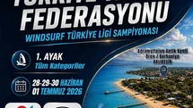 Burhaniye'de Rüzgar Sörfü Heyecanı