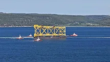 Çanakkale Boğazı'ndan Dev Platform Geçiyor