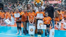 Eczacıbaşı Spor Kulübü Mini Voleybol Şenliği İstanbul'da Gerçekleşti