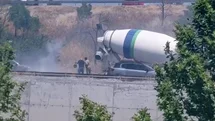 Küçükçekmece'de Yanan Motosiklet Kurtarıldı