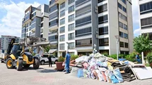 Bursa'da Yangın Sonrası Yardım