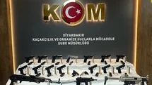 Diyarbakır'da Silah Ele Geçirildi