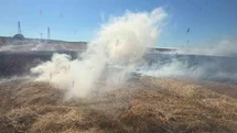 Bandırma'da Anız Yangını Kontrol Altına Alındı