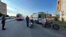 Karaman'da Motosiklet Kazası