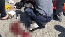Mardin'de Motosiklet Kazası