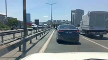 İstanbul'da Motokurye Para Saçtı
