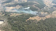 Milas'ta Zirai Yangın Kontrol Altına Alındı