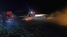 Balıkesir'de Oluk Yangını