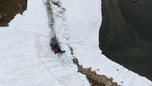 Rize’de Yayla Yolu Temizleme Çalışmaları Devam Ediyor