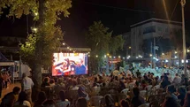 Buharkent'te Açık Hava Sineması Etkinliği