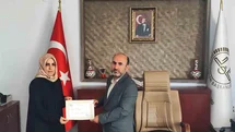 Aydıntepe Müftülüğü Personeli Ödüllendirildi
