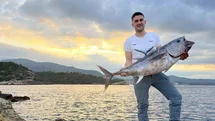 İzmir'de Dev Orkinos Avı