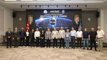Kayseri'de Meteoroloji Uydu Protokolü