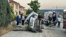 Eskişehir'de Genç Sürücü Yaralandı