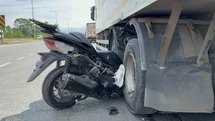 Samsun'da Motosiklet Kazası