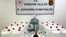 Kırşehir’de kaçak alkol operasyonu: 120 litre ele geçirildi