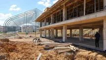Darıca'da Spor Kompleksi İnşaatı Devam Ediyor