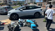 Antalya'da Motosiklet Kazası