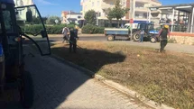 Didim'de Yeşil Alan Bakımı Devam Ediyor