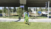 Kuşadası'nda Yeşil Alan Bakımı Tamamlandı