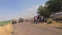 Anız Yangını Adıyaman'da Korkuttu