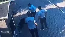 Salihli'de Güvenlik Görevlisine Saldırı