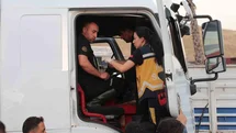 Şırnak’ta İki Tır Çarpıştı