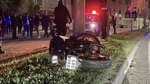 Sivas'ta Motosiklet Kazası: 2 Yaralı