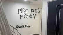 Kayseri'de CHP İl Binasına Yazılar Yazıldı