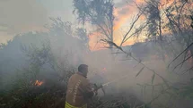 Hatay'da Anız Yangını Kontrol Altına Alındı