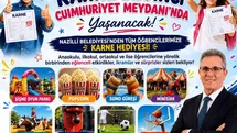 Nazilli'de Öğrencilere Karne Hediyesi