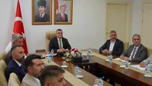 Sinop'ta Demir Yolu Projesi Toplantısı