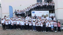 Bursa'da Minik Öğrenciler Fide Dikimi Yaptı