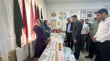 Adaklı'da El Emeği Ürünler Sergilendi