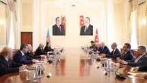 TBMM Başkanı Kurtulmuş, Azerbaycan Başbakanı Esedov ile görüştü