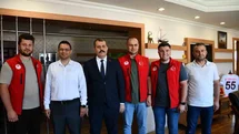 Vezirköprü Kaymakamı Kaya, Vatandaşlarla Veda Etti