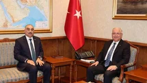 Bakan Güler, Azerbaycan Büyükelçisi Memmedov'u Ağırladı