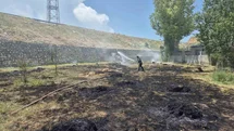 Erciş’te Bahçe Yangını Paniğe Neden Oldu