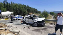 Ula'da İki Araçla Trafik Kazası