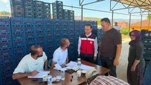 Kütahya'da Kiraz Alım Merkezleri Ziyareti