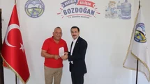Başkan Özel Kaymakam Polat’ı Ağırladı