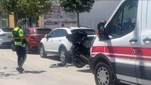Çorum'da Motosiklet Kazası