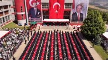 POMEM’de mezuniyet coşkusu: 408 öğrenci polisliğe ilk adımını attı