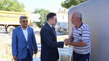 Gökçeada’da gönül kapıları çalındı, dualar alındı