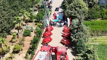 Mardin'de Yangınlarla Mücadele İçin Su Tankeri Dağıtımı