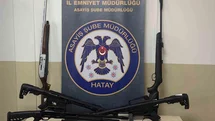 Hatay'da Ruhsatsız Silah Operasyonu