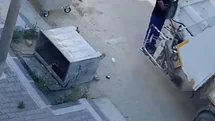 Edirne'de Kaldırılmayan Çöp Konteyneri