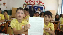 Şırnak'ta Öğrencilere Duygusal Mektup